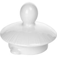 Крышка для чайника «Спайро»;фарфор;475мл;D=4,H=6,L=6см;белый Крышка для чайника «Спайро»;фарфор;475мл;D=4,H=6,L=6см;белый