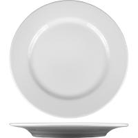 Тарелка «Тренд» мелкая;фарфор;D=22,5см;белый
