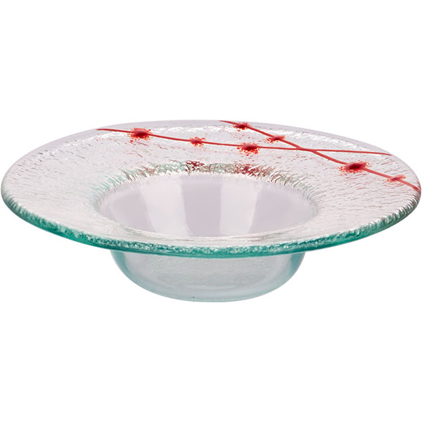 Тарелка глубокая «Пирл»;стекло;D=180,H=15мм;прозр.