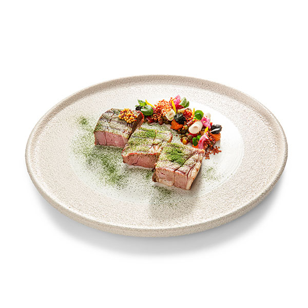 Тарелка «Ро дизайн бай кевала» мелкая;керамика;D=28см;белый