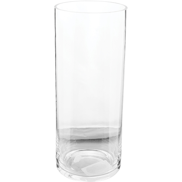 Ваза для цветов «Цилиндр»;стекло;D=12,H=32,5см;прозр.