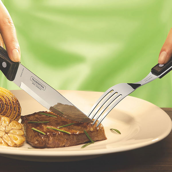 Нож д/бифштекса «Джамбо»;металл,дерево;,L=250/125,B=10мм