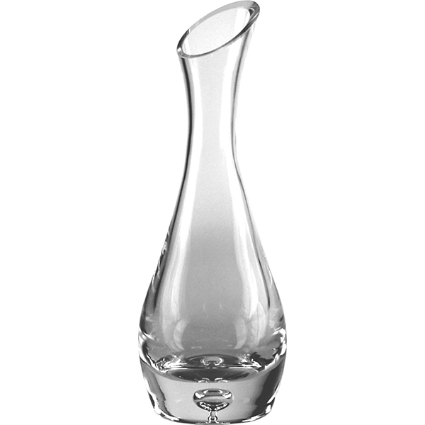 Ваза для цветов;стекло;D=83,H=230мм;прозр.