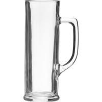 Кружка для пива «Данубио»;стекло;0,5л;D=73,H=216мм;прозр.