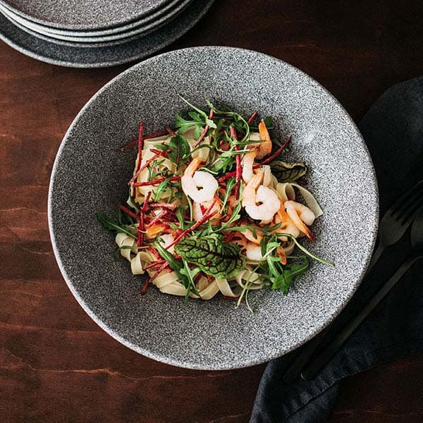 Салатник «Гранит»;фарфор;0,5л;D=150,H=55мм;серый