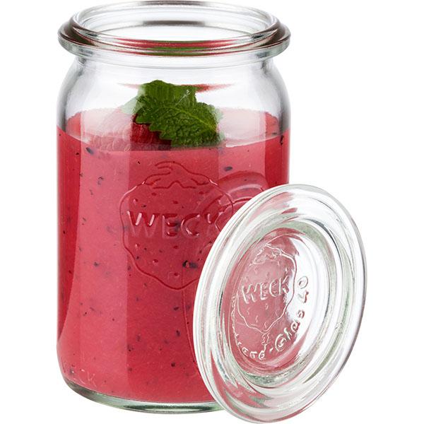 Банка для подачи «Вэк» с крышкой;стекло;145мл;D=55,H=90мм