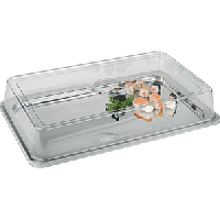 Крышка для подноса;пластик;,H=95,L=530,B=325мм;прозр.