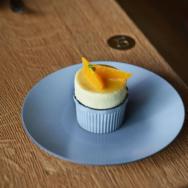 Тарелка «Экинокс» мелкая;керамика;D=215,H=25мм;серый