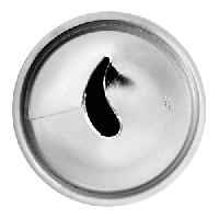 Насадка кондитерская «Большая роза»;сталь нерж.;D=22,H=30мм;металлич.