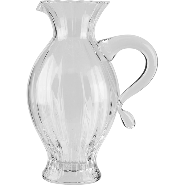 Кувшин «Мэтр»;стекло;1,3л;D=13,H=25,5см;прозр.
