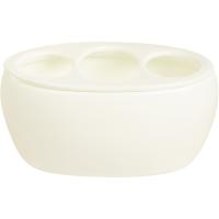 Сахарница «Нектар»;фарфор;200мл;,H=53,L=105,B=60мм;айвори