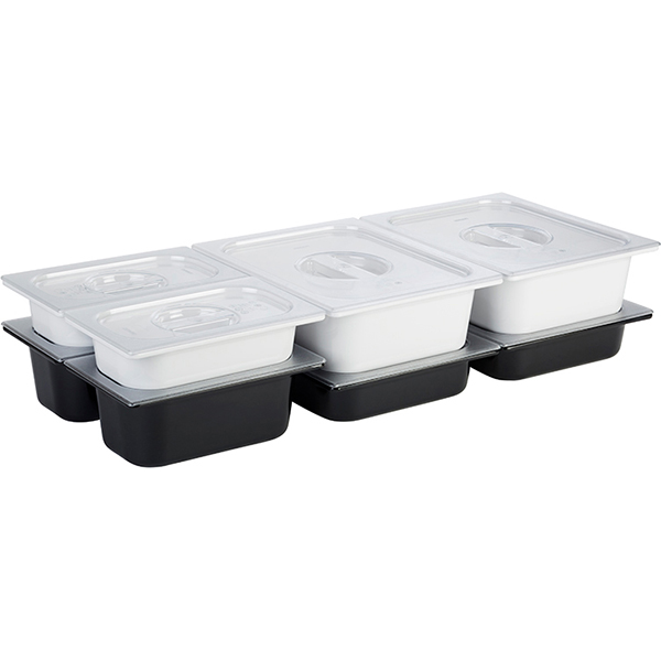 Крышка для гастроемкости GN 1/1;поликарбонат