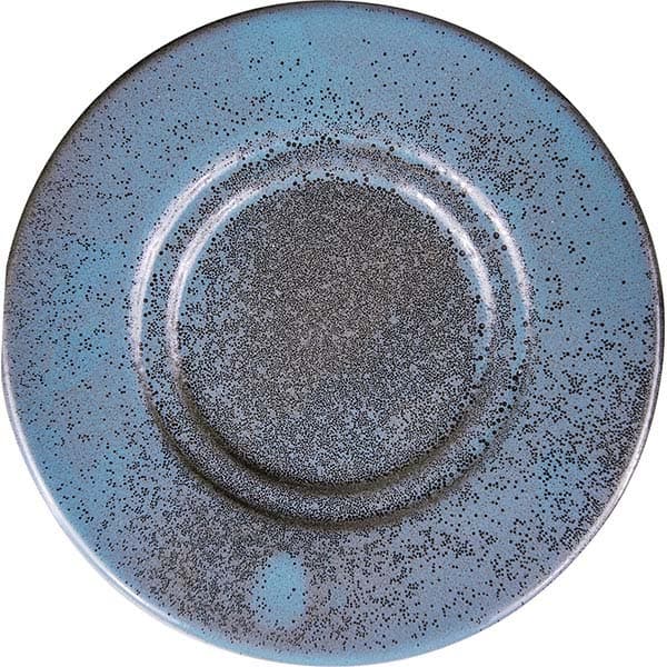 Чайная пара «Млечный путь бирюза»;фарфор;200мл;D=15,5см;бирюз.,черный