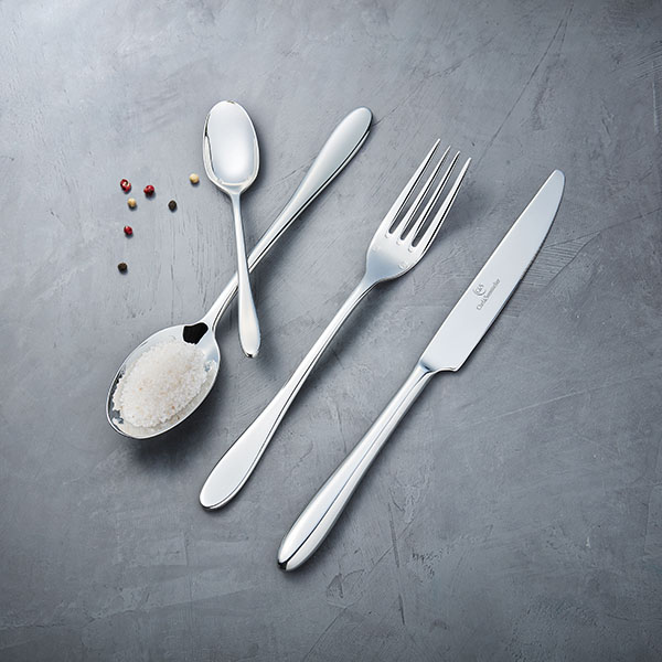 Ложка чайная «Лаццо»;сталь нерж.;,L=138/50,B=10мм;металлич.