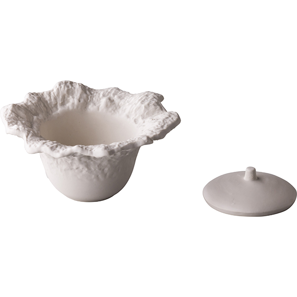 Салатник «Ро Дизайн Бай Эрбиси»;керамика;100мл;D=12см;белый,матовый