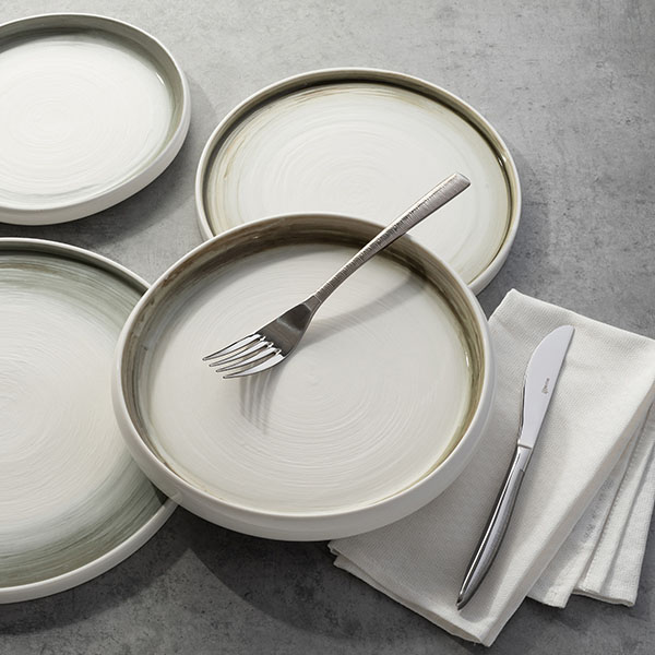 Вилка столовая «Эрмитаж»;сталь нерж.;,L=21,5см;металлич.