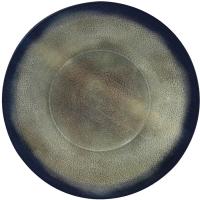 Тарелка для пасты «Нанокрем Дарк Блю»;фарфор;D=250,H=48мм;тем.син.,зелен.