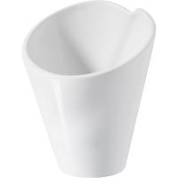 Салатник «Корнет»;фарфор;120мл;D=90,H=105мм;белый