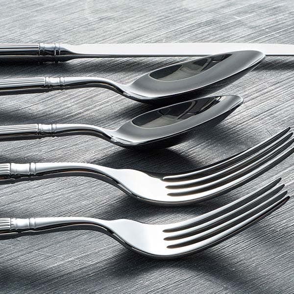 Вилка столовая «Кэролин»;сталь нерж.;,L=20,6см;металлич.