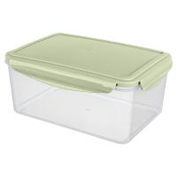 Контейнер для продуктов «Смарт Лок» с крышкой для СВЧ;полипроп.;2,5л;,H=10,5,L=23,5,B=16,8см;прозр.
