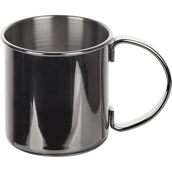 Кружка для коктейлей «Московский мул»;сталь нерж.,никель;400мл;D=89,H=90мм;хромовый Кружка для коктейлей «Московский мул»;сталь нерж.,никель;400мл;D=89,H=90мм;хромовый