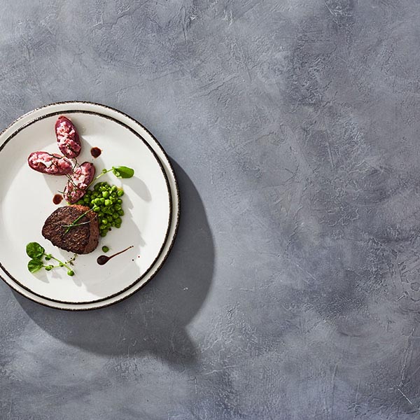 Тарелка «Чакоул Дэппл» мелкая;фарфор,фарфор;D=28,H=2см;белый,черный