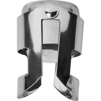 Пробка для шампанского «Пробар»;сталь нерж.;D=4,H=6см;серебрист.