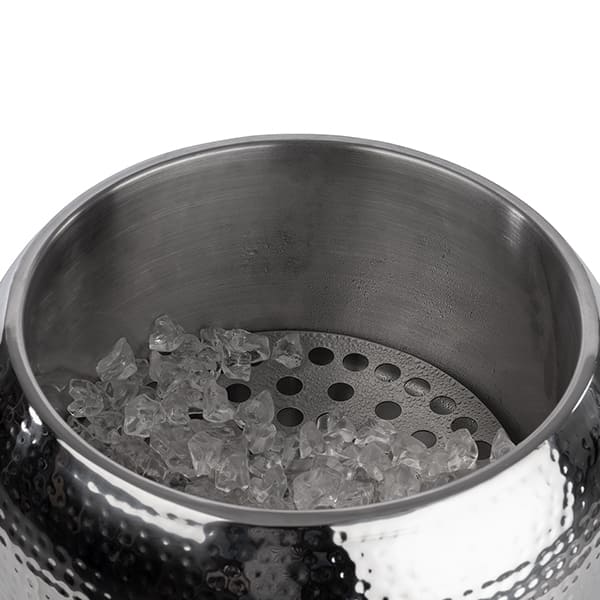 Емкость для охлаждения бутылок и графинов «Биг Боул»;сталь нерж.;8л;D=37,H=23см;металлич.
