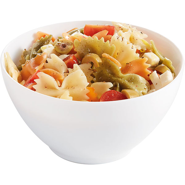 Салатник «Новая Аквитания»;стекло;0,5л;D=13,H=7см;белый