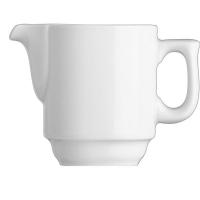 Молочник «Прага»;фарфор;100мл;,H=65,L=100,B=55мм;белый