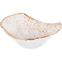 Салатник для комплимента «Крафт Вайт»;фарфор;80мл;,H=45,L=112,B=85мм;белый