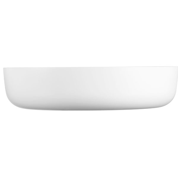 Блюдо для подачи «Эволюшнс Уайт» глубокое;стекло;4л;D=300,H=68мм;белый