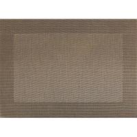 Салфетка сервировочная;поливинилхл.;,L=46,B=33см;серебрист.,серый