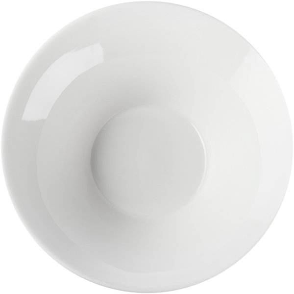 Салатник «Граффити»;фарфор;270мл;D=140,H=52,L=140мм;белый