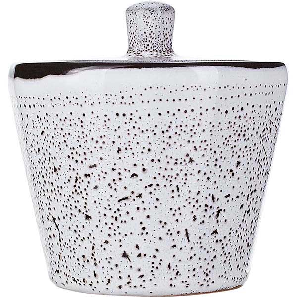 Сахарница с крышкой «Тирамису»;керамика;200мл;D=9,H=9см