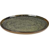 Тарелка «Серфис»;керамика;D=240,H=15мм;серый