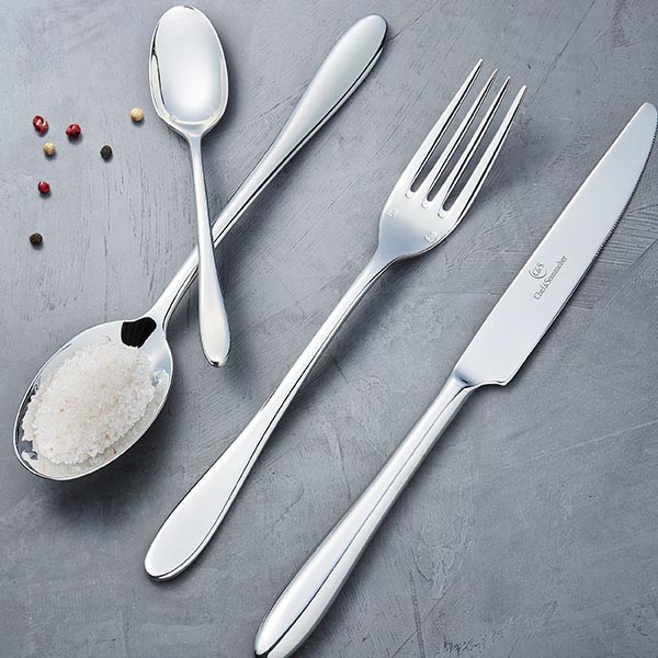 Вилка столовая «Лаццо»;сталь нерж.;,L=210/75,B=10мм;металлич.