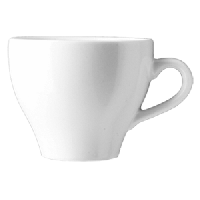 Чашка чайная «Визувио»;фарфор;215мл;D=88,H=72,B=72мм;белый Чашка чайная «Визувио»;фарфор;215мл;D=88,H=72,B=72мм;белый