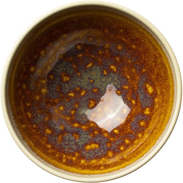 Салатник «Аврора»;фарфор;0,5143л;D=140,H=65мм;песочн.