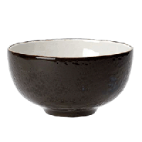 Салатник «Крафт»;фарфор;457мл;D=127,H=70мм;серый