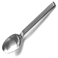 Ложка столовая «Бэйс»;сталь нерж.;,L=21,B=4см;металлич.