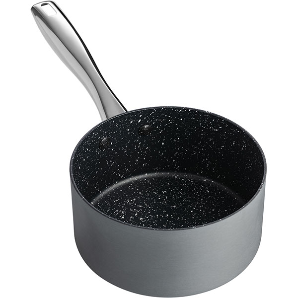 Сотейник «Уитфорд»;алюм.литой,сталь нерж.;1,5л;D=16,H=8см;граф.,черный