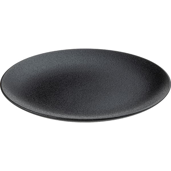 Тарелка «Кунстверк Блэк» мелкая;фарфор;D=20,H=2см;черный