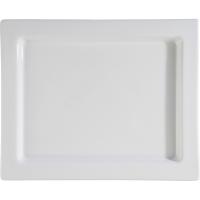 Поднос для подачи GN 1/2;фарфор;,H=20,L=325,B=265мм;белый
