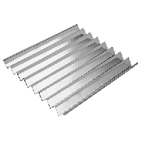 Форма для выпечки конд.изд.;сталь нерж.;,L=30,B=28см;серебрист.