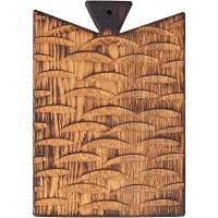 Доска для подачи;дуб;,H=25,L=260,B=180мм;тем.дерево