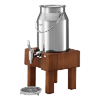 Диспенсер для молока;сталь нерж.;5л;,H=41,5,L=22,B=22см