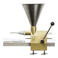 Инжектор д/крема;сталь нерж.,пластик;6л;,H=58,L=30см;металлич.,черный