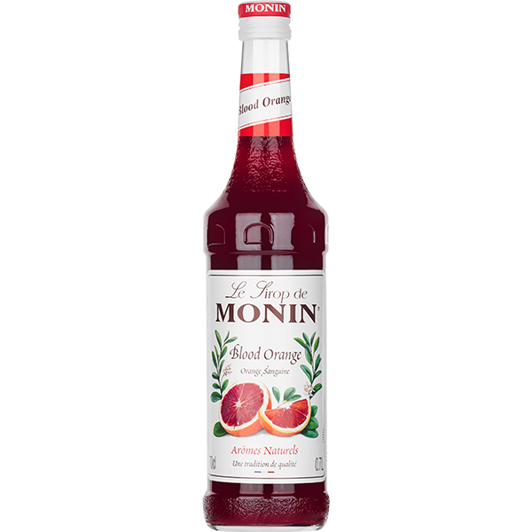 Сироп «Красный Апельсин» Monin;стекло;0,7л;D=7,H=31см