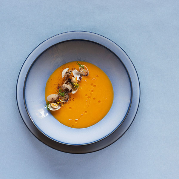 Тарелка «Экинокс» мелкая;керамика;D=31см;синий